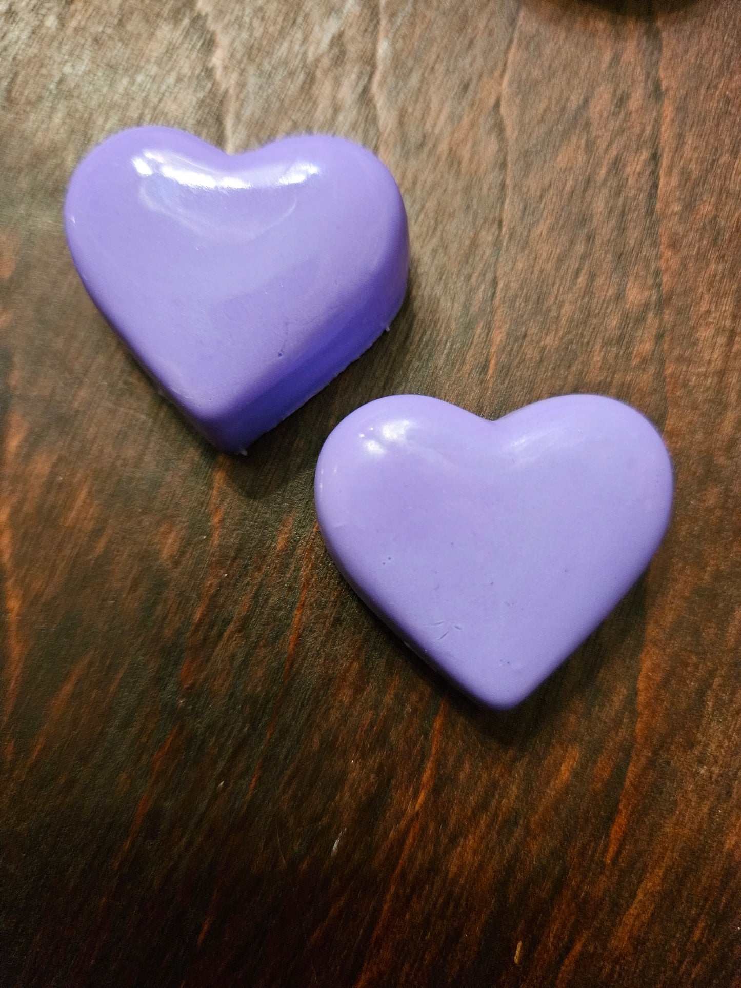 Lavender Valentine Hearts